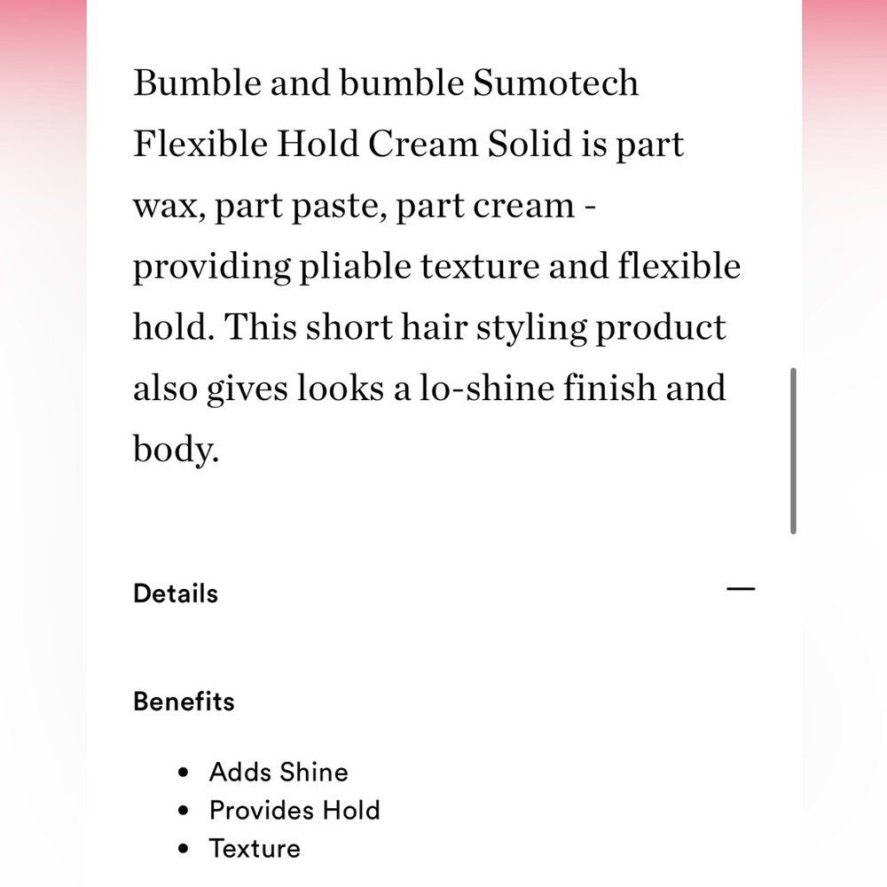 Bumble and bumble The grooming short list - Picture 7 of 8